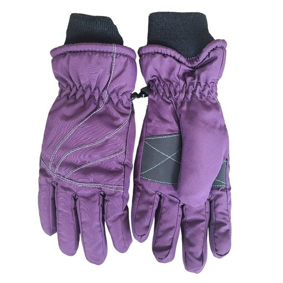 3M Thinsulate Insulated Youth Sz 7-16 Winter Gloves Purple - Picture 1 of 5